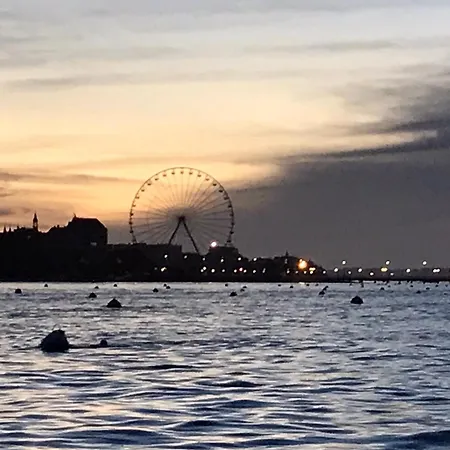 Aux Pieds Des Plages, Du Port, De La Piste Cyclable Et Des Commerces De Proximite, Un Au Dernier Etage Avec Vue Panoramique Sur Le Bassin D'arcachon, Entierement Renove, Dans Avec Piscine * Arcachon